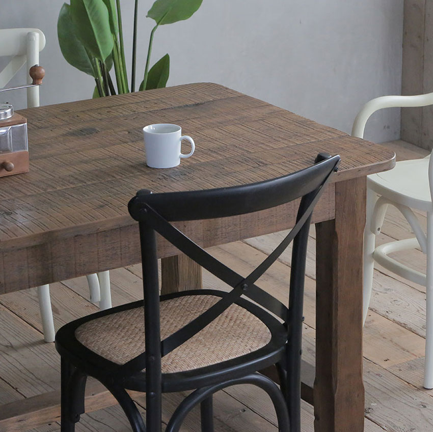 楽天市場】ダイニングチェア イス チェア おしゃれ クロスバック 木製