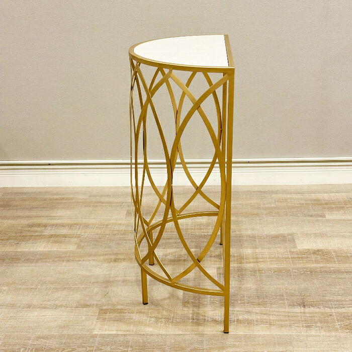 楽天市場】コンソールテーブル コンソール ゴールド 金色 アイアン