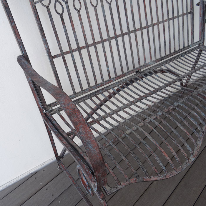 楽天市場】ベンチ ガーデンベンチ アイアン アンティーク調 ガーデン