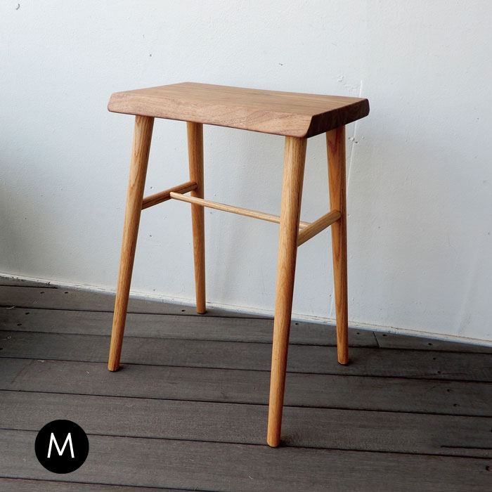 楽天市場】スツール ウォールナット無垢 オーク無垢 日本製 国産家具