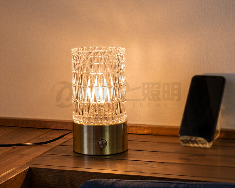 楽天市場】オーブ アンティーク風 テーブルランプ クリアタイプ 無段階