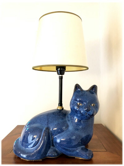 楽天市場】【数量限定30％OFF】青猫 フロアランプ 猫 雑貨 インテリア