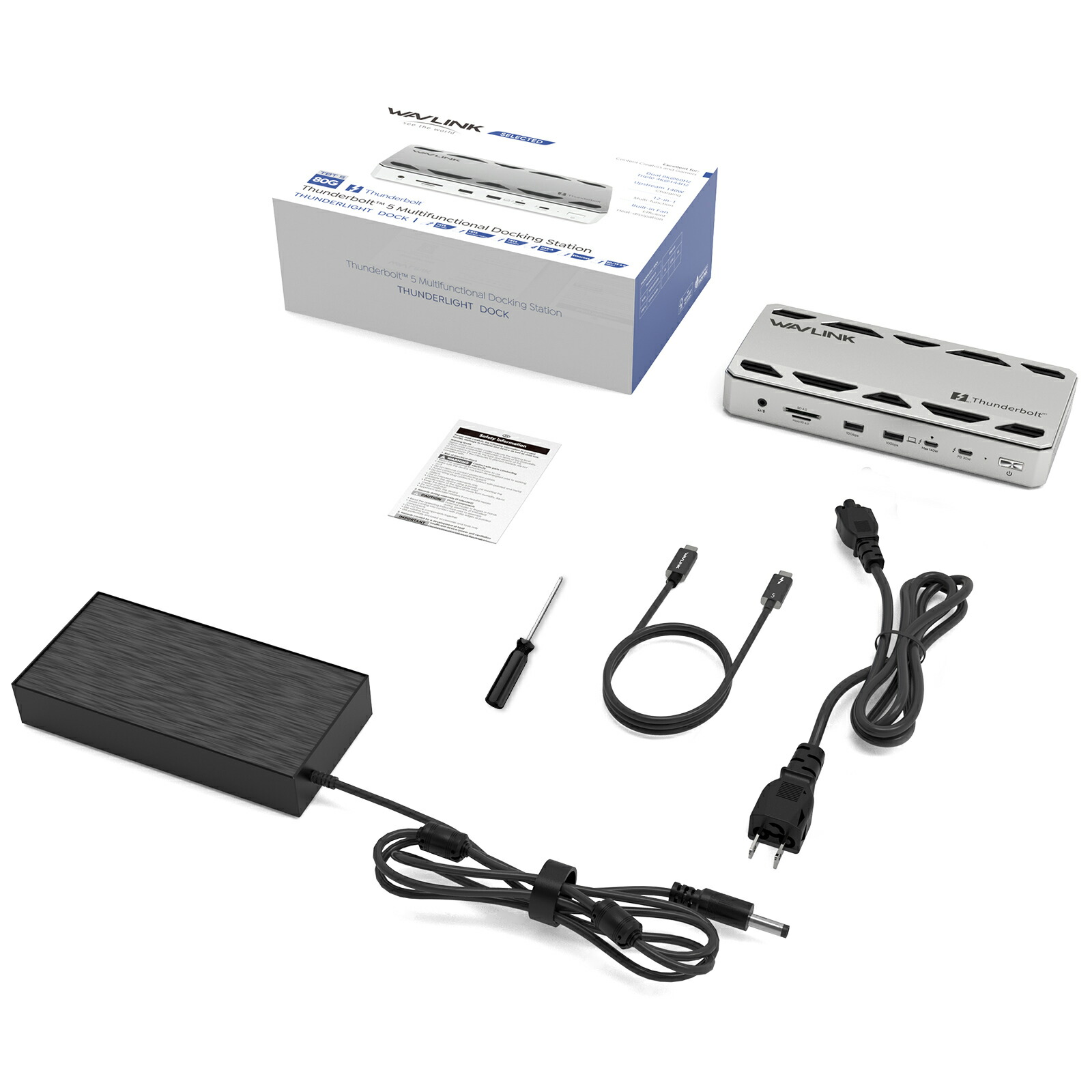 楽天市場】WAVLINK Thunderbolt 5 ドッキングステーション 最大120Gbps