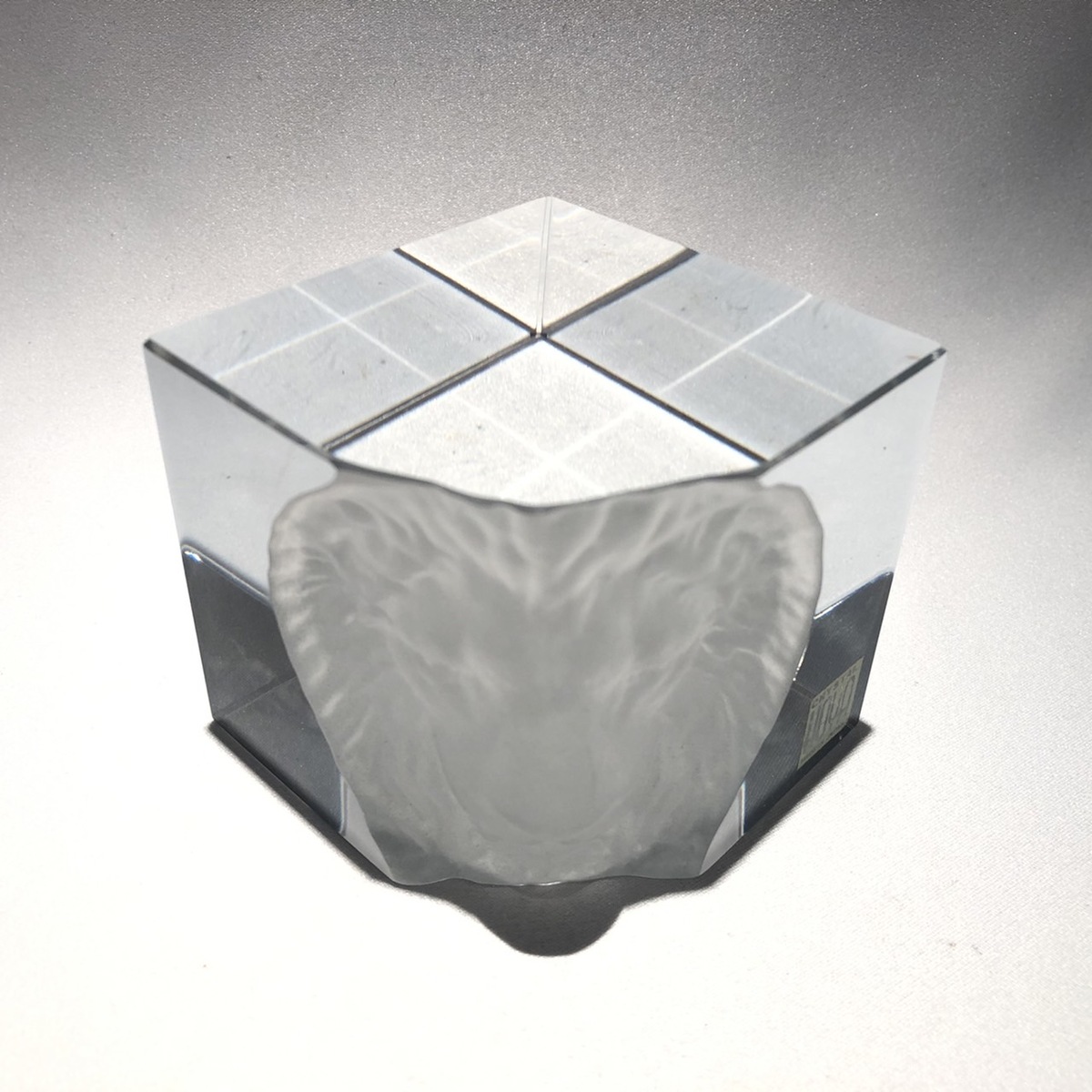 楽天市場】HOYA ホヤ クリスタルクリスタルオブジェライオンHOYA