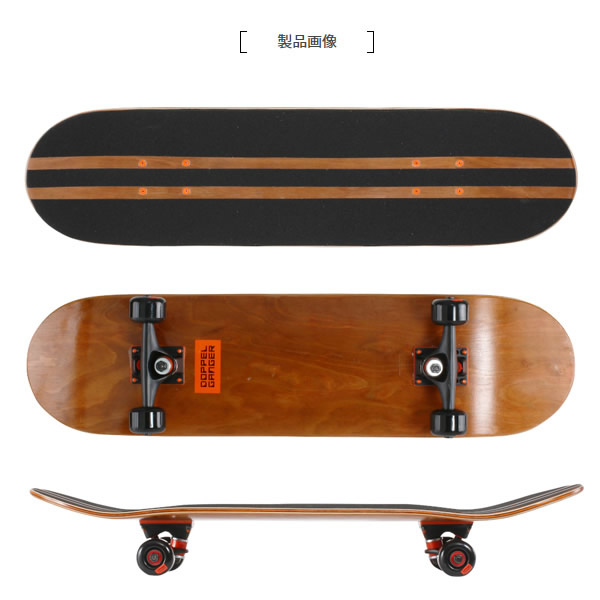 楽天市場】【送料無料・代引き不可】DOPPELGANGER スケートボード