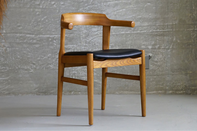 楽天市場】【2脚セット】 ウェグナー PP58 アームチェア 木製