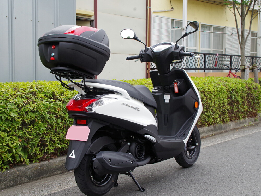 楽天市場】1年保証付 ツーリングネット付アクシスZ リアキャリア 32