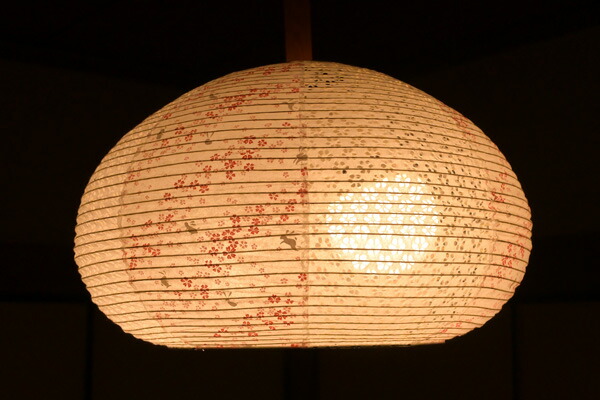 楽天市場】【 照明 シェードのみ 】『 和紙ランプシェード 花うさぎ