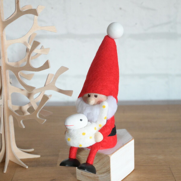 楽天市場】ノルディカニッセ『ヘビを抱えたサンタ』（ 干支 巳 蛇