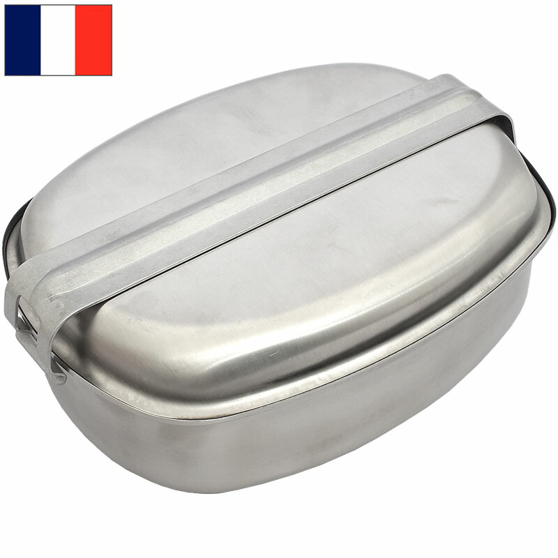 楽天市場】フランス軍 メスキット INOX テフロン デッドストック