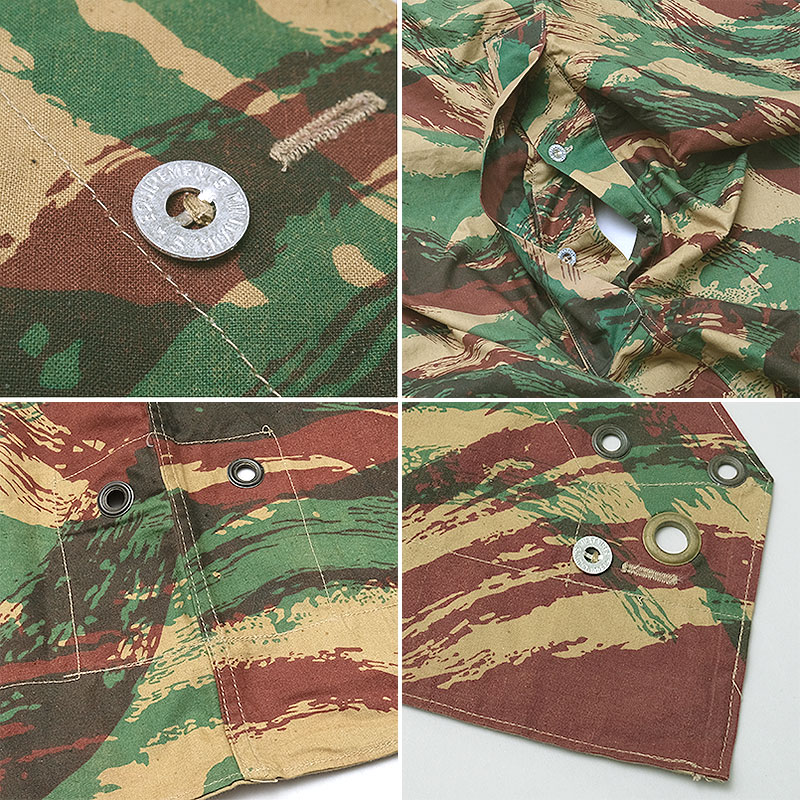 楽天市場】フランス軍 トライアングル テントシート リザードカモ