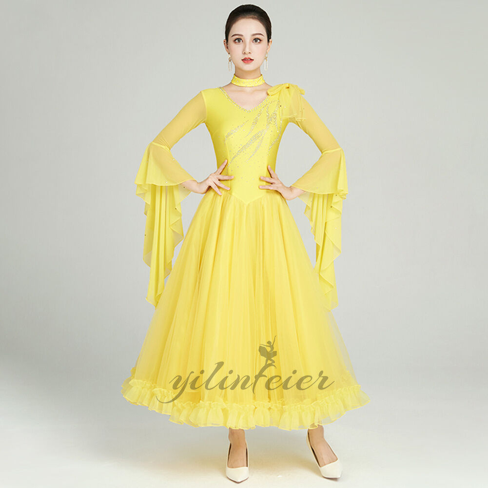 楽天市場】上品 社交ダンスドレス エレガント モダンダンス衣装 社交