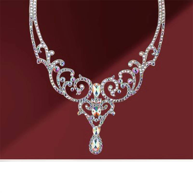 楽天市場】社交ダンス ネックレス イヤリング ダンス衣装アクセサリー