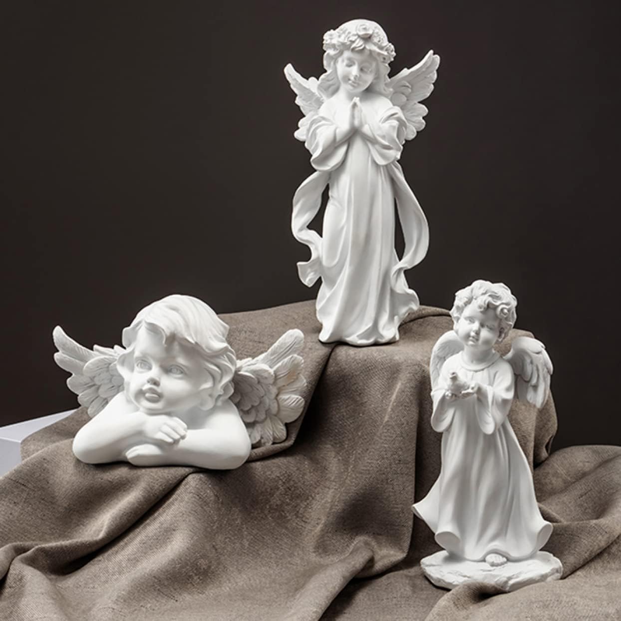 楽天市場】【20%OFFクーポン】がーてにんぐ置き物 エンジェル