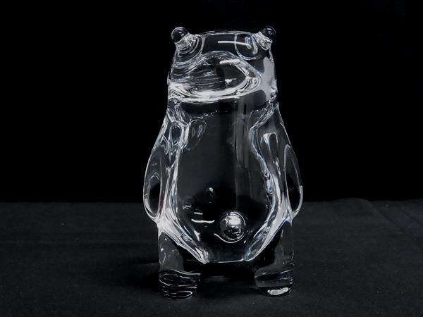 楽天市場】□新品同様□ Baccarat バカラ くまもん クリスタルガラス