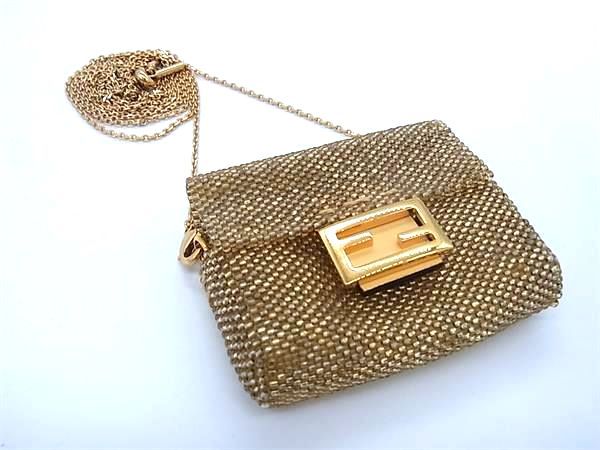 楽天市場】□極美品□ FENDI フェンディ ピコ バケット ビーズ AirPods