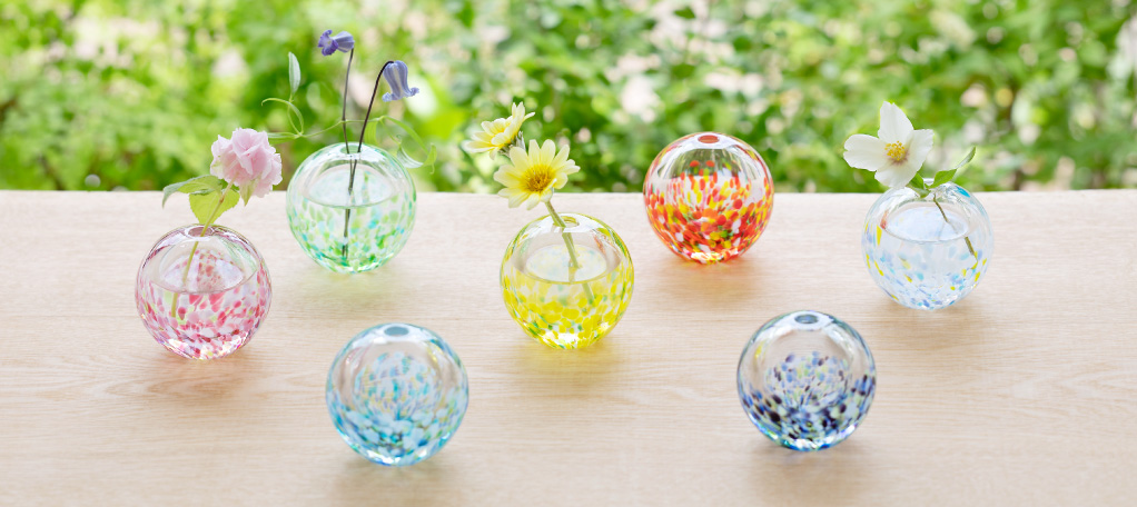 にほんの色 ふうけい 一輪挿し［2月］ | シリーズ | ハンドメイド