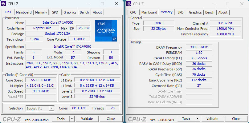 Intel Core i7-14700K Review - Catching the 13900K - Overclocking
