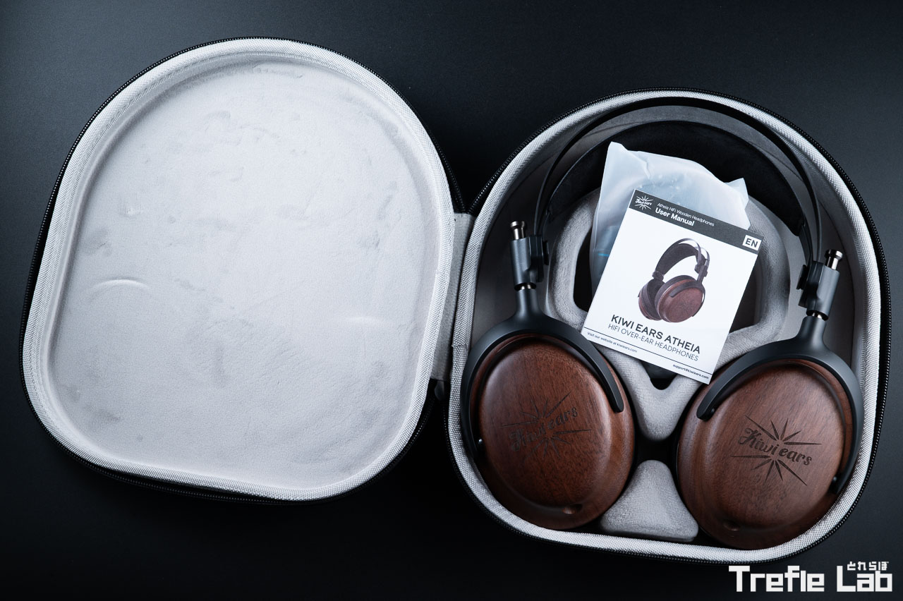 Kiwi Ears Atheia レビュー 木の温もり感じる拘りを感じるヘッドホン