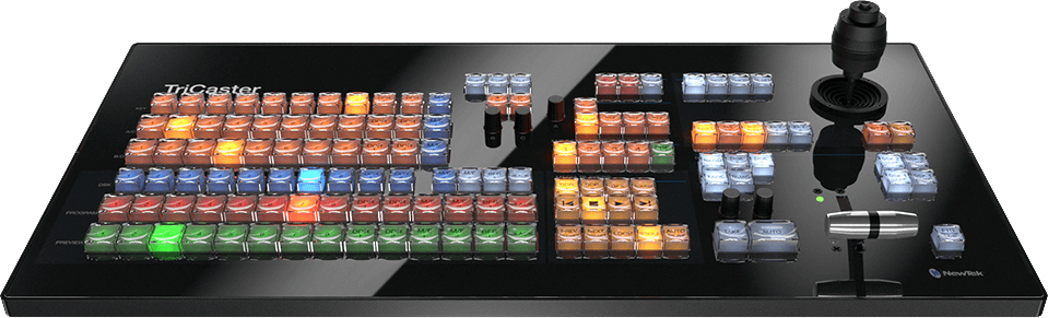 TriCasterシリーズ コントロールパネル機能比較 -Tricaster シリーズ-