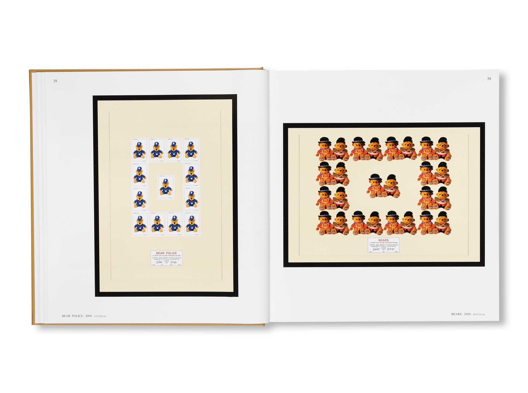 THE COMPLETE POSTCARD ART OF GILBERT AND GEORGE by Gilbert and