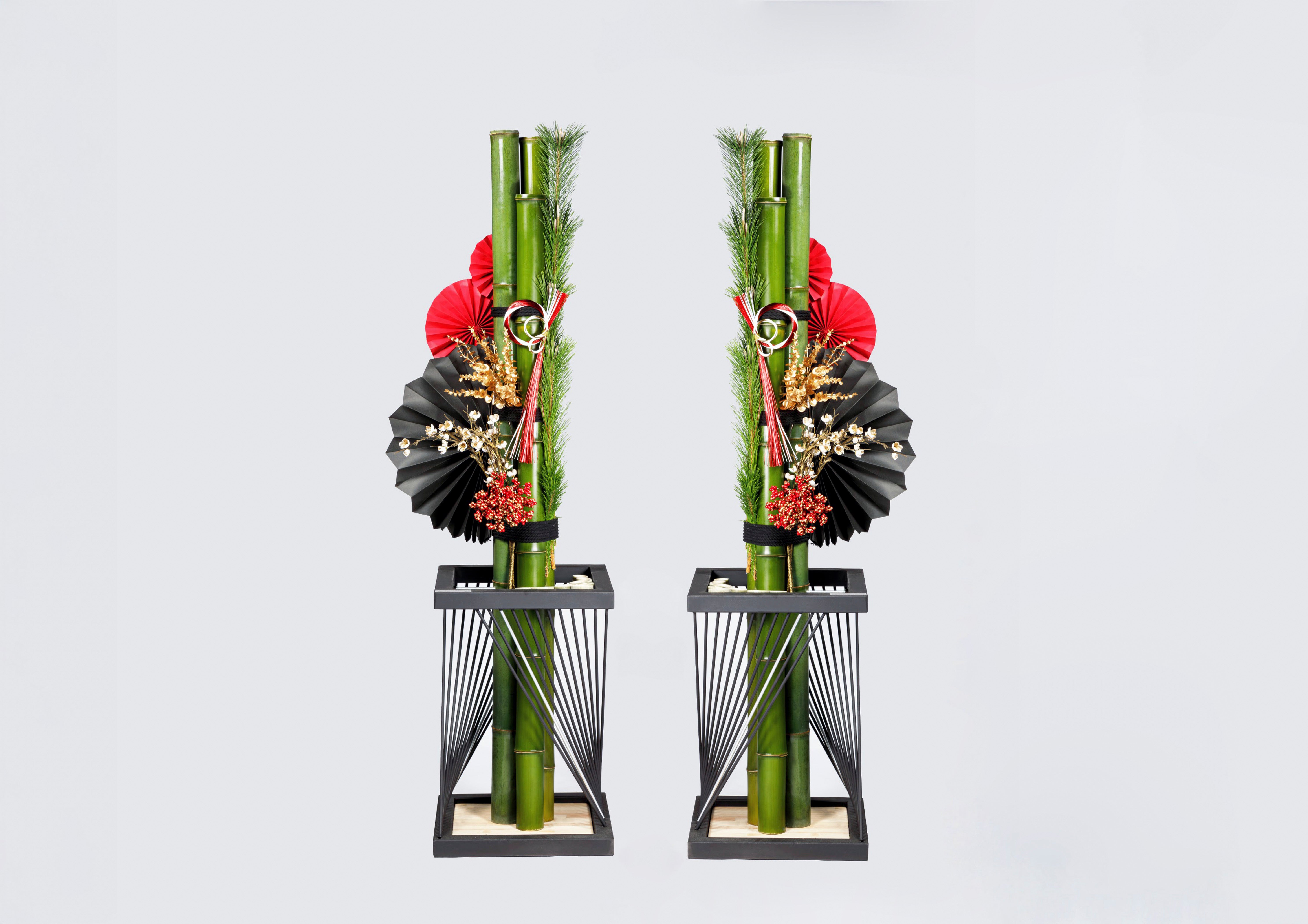 開運モダン門松 寸胴型 大 2基セット ＊限定5個 – Twelve-div