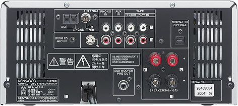 KENWOOD K's Esule R7001 (R-K700&LS-K701)