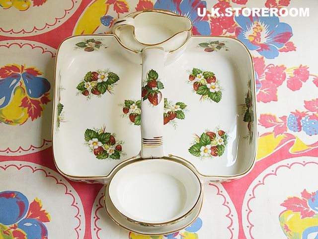 ハマースレイ ストロベリーライプ ストロベリーバスケット/Hammersley