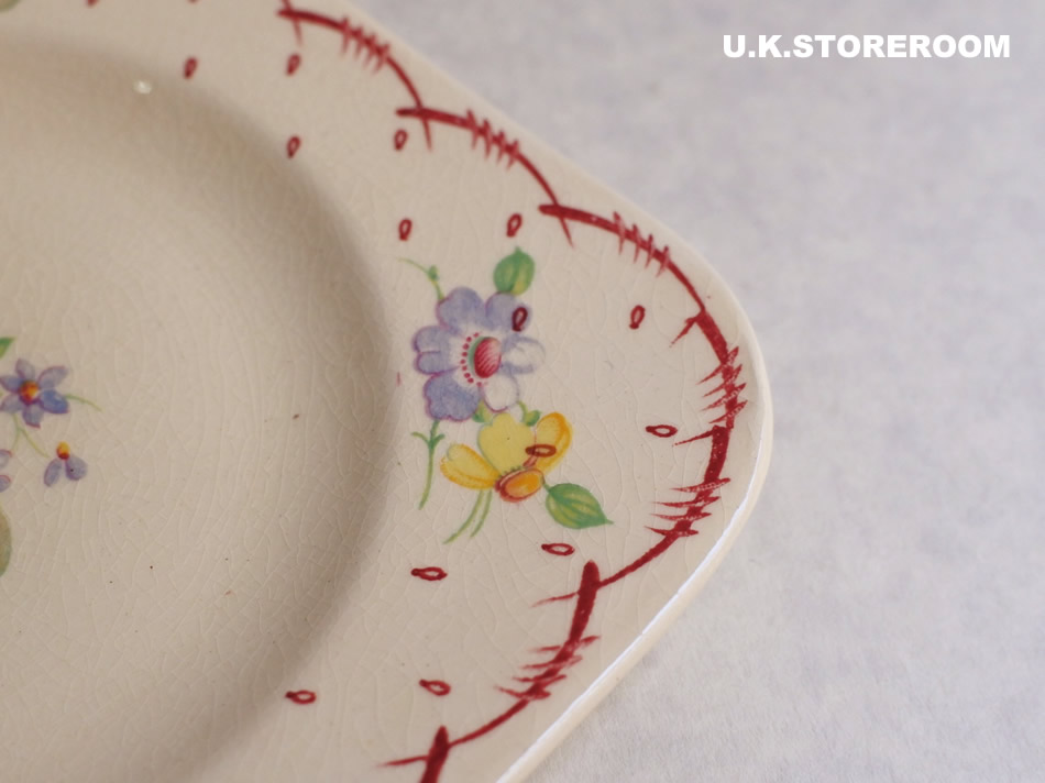 SC701 Susie Cooper スージークーパー プランタン小花 スクエア