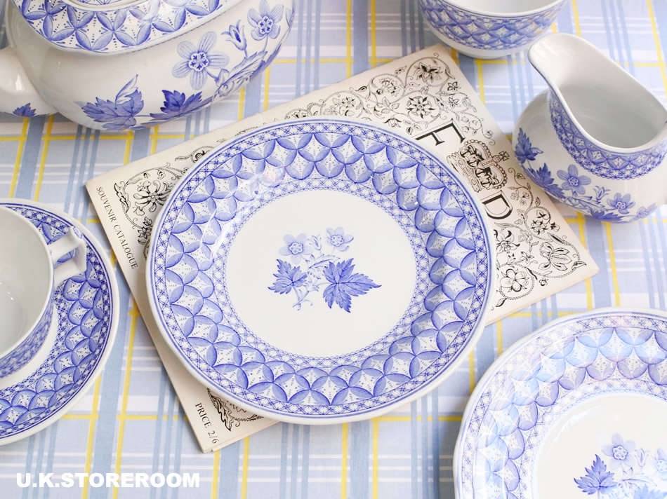 UKストアルーム SPO327 Spode スポード ゼラニウム デザートプレート