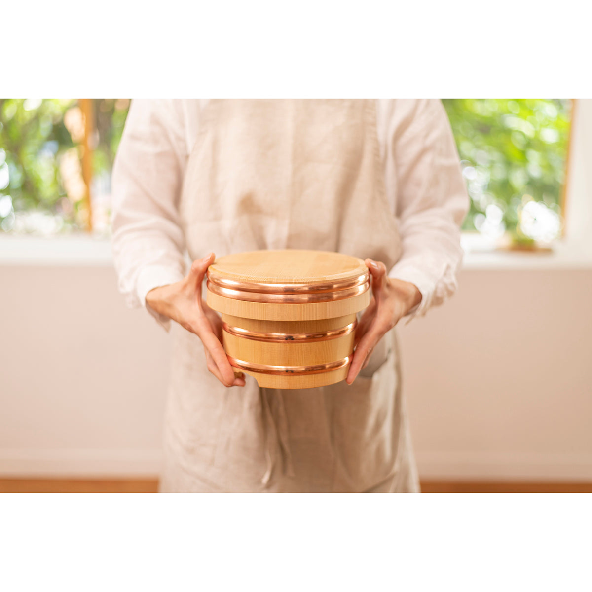 木のおひつ 木曽さわらのおひつ 容量3合 お櫃 – 梅沢木材工芸社