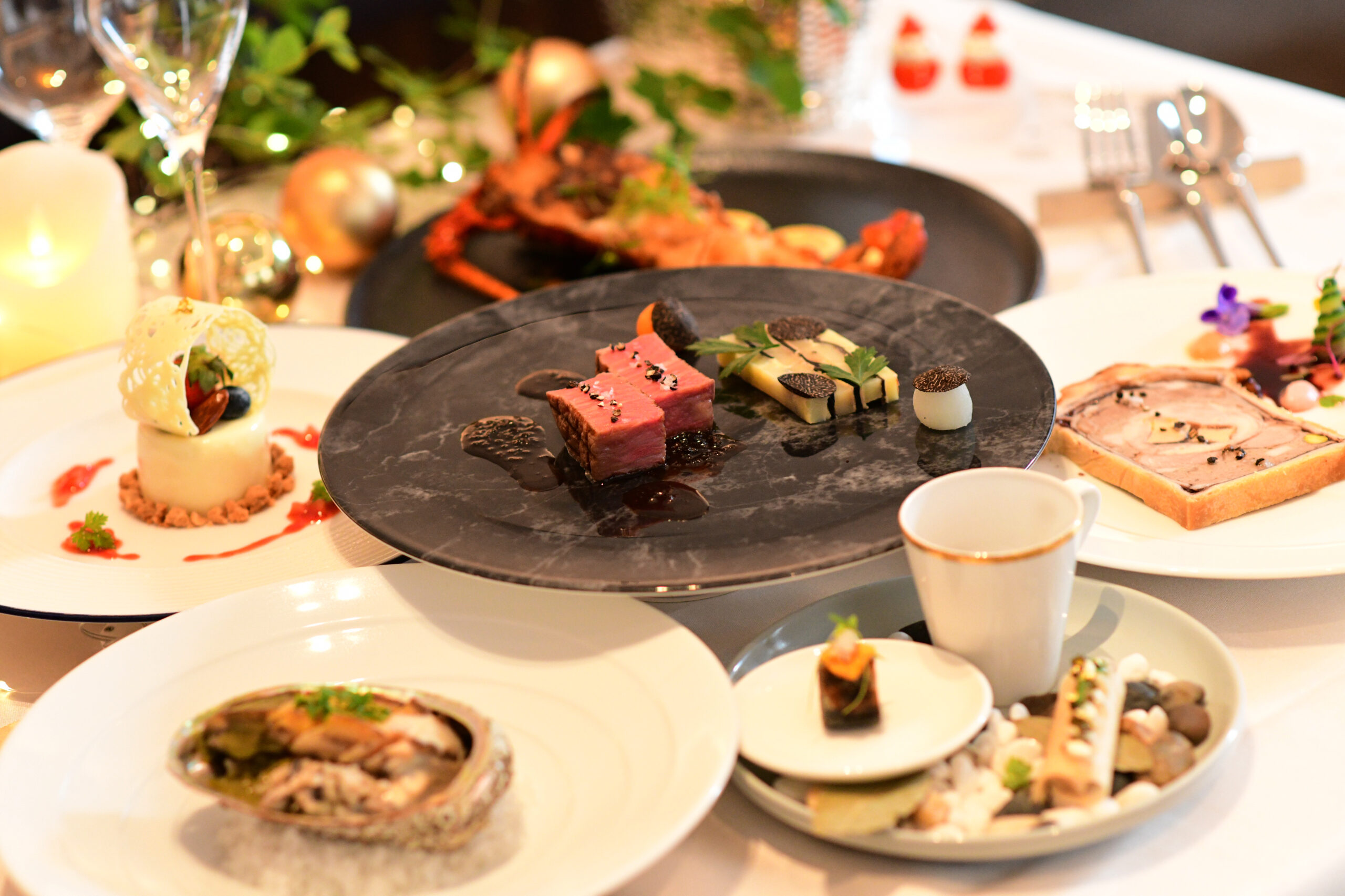 トリュフ香る2025年クリスマスディナー予約開始 | 大阪・北新地の