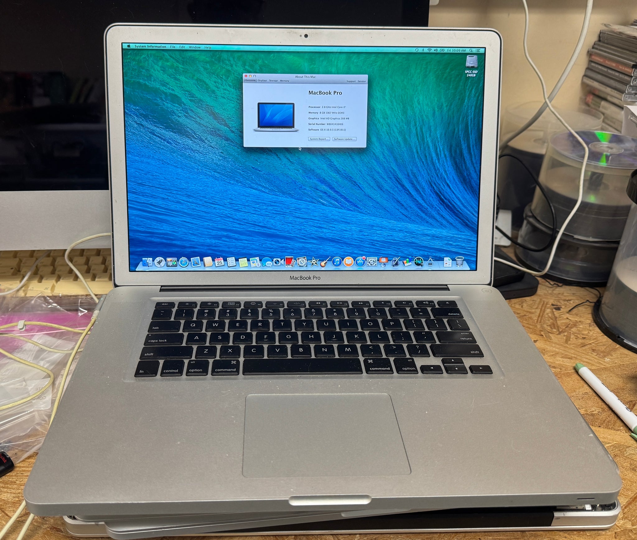 Apple MacBook Pro 15-inch Mid 2010 2.8GHz Intel Core i7 (MC847LL/A