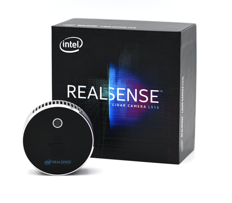 Intel RealSense LiDAR Camera L515 | 超小型 高解像度 LIDAR 深度