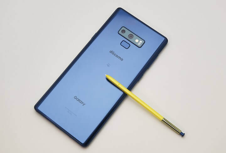 Galaxy Note9（ドコモ版：SC-01L）実機レビュー – 先代のNote8と比較し