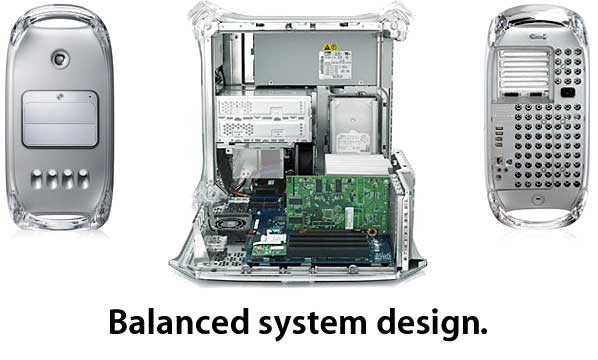 M8839 Powermac G4 Single 1GHz with *17″ APPLE CINEMA DISPLAY