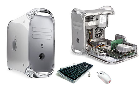 Powermac G4 1GHPowz DP Quicksilver 1Gb 80GB ComboDrive - Used Mac