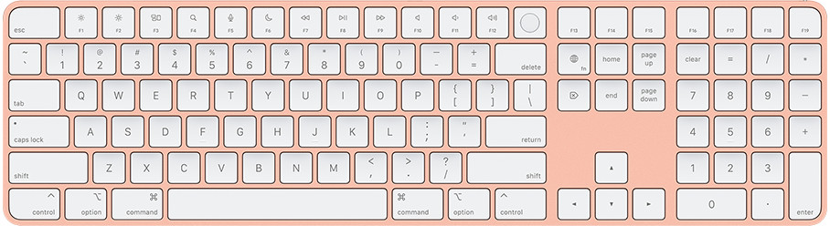 661-09629 iMac 24 Orange Magic Keyboard w/Touch ID A2520