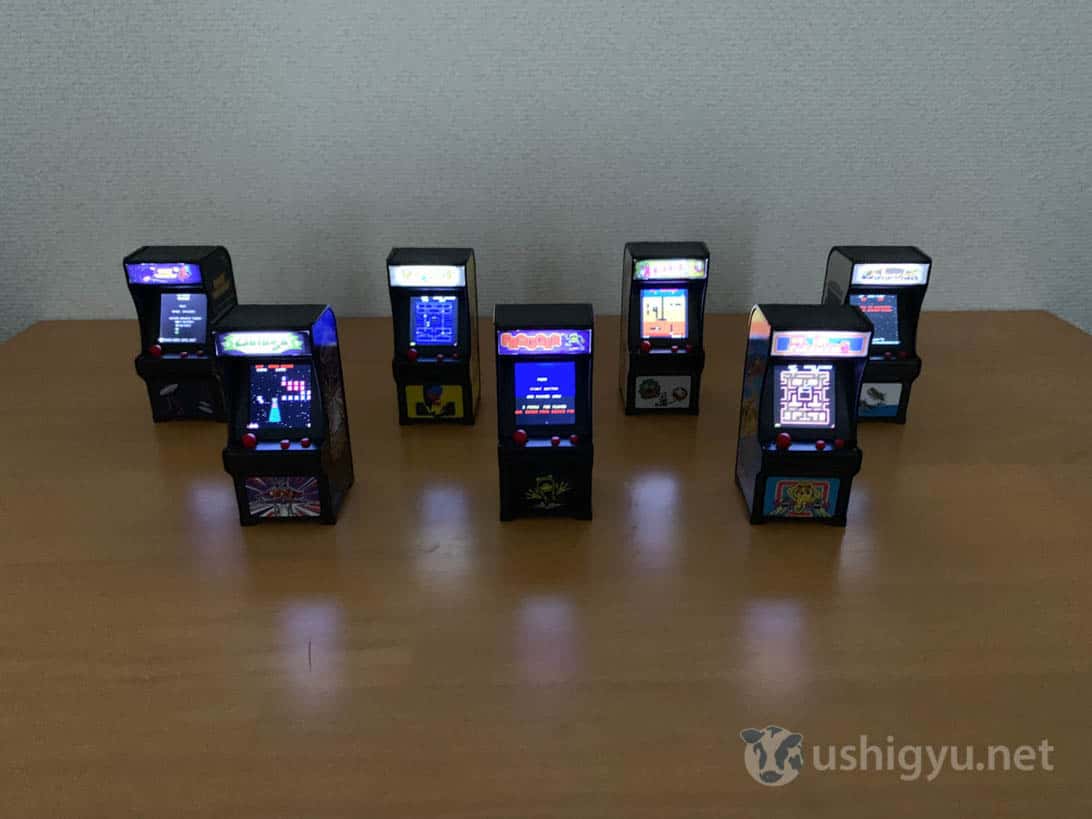 Tiny Arcade（タイニーアーケード）」スペースインベーダーなど懐かし