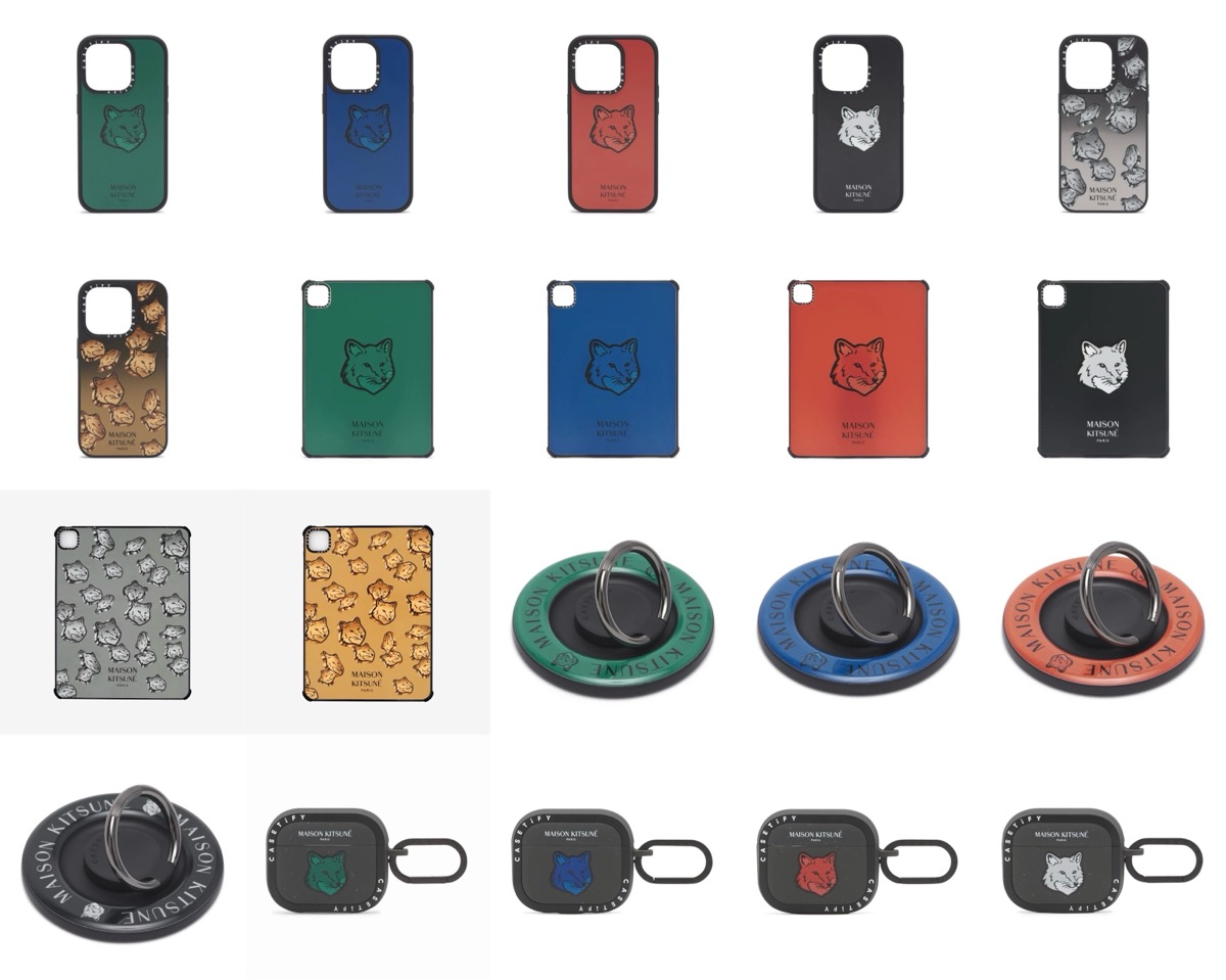 Maison Kitsuné × CASETiFY コラボコレクション第3弾が国内10月30日