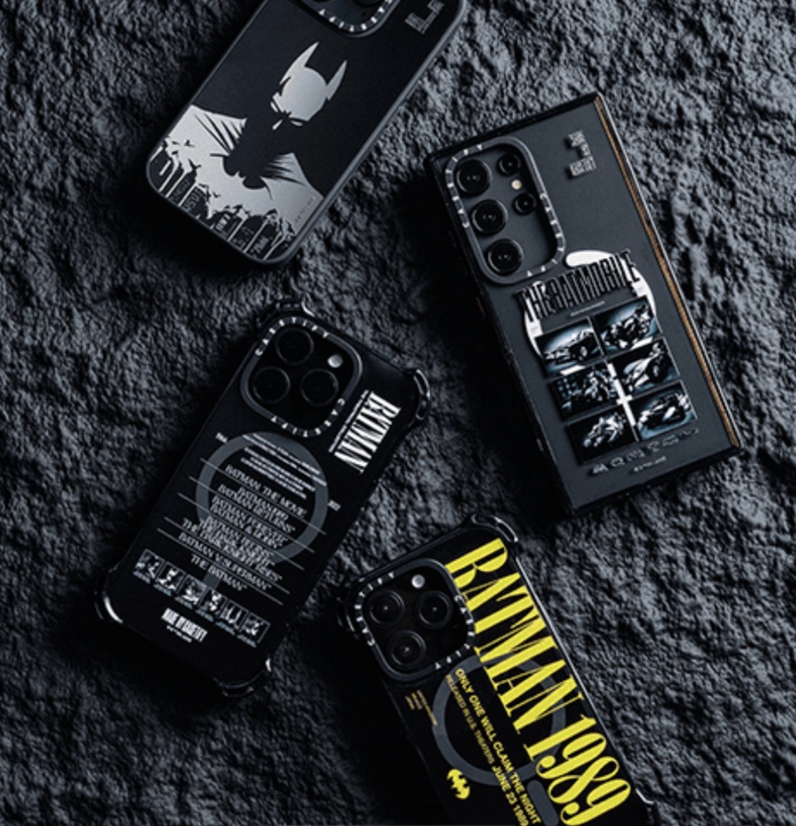 CASETiFY x Batman 85周年記念コラボコレクションが国内10月16日に発売