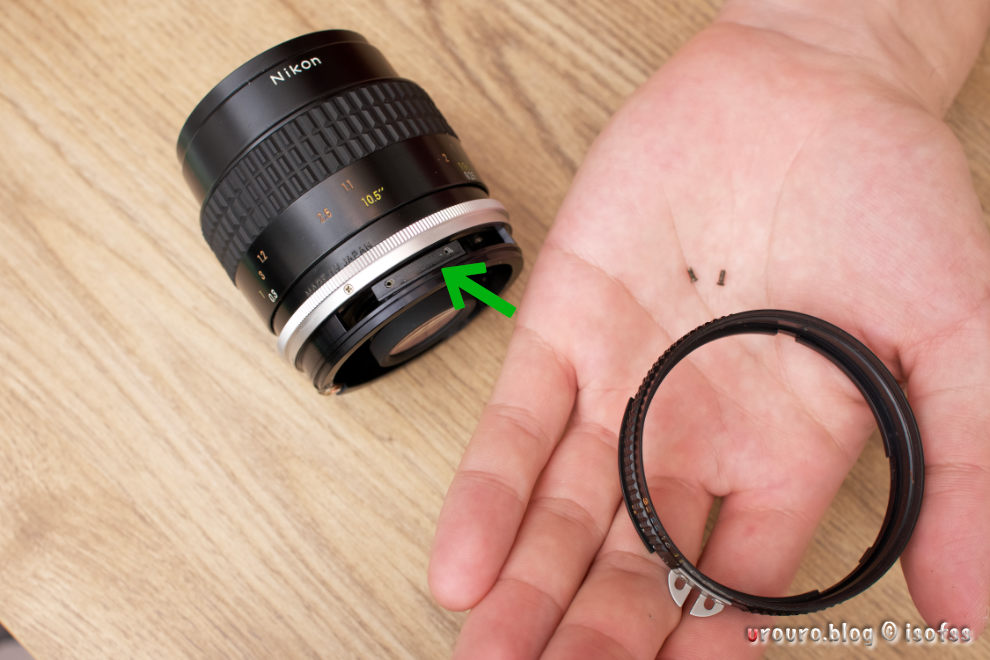 銘玉 AI Micro-NIKKOR 55mm f/2.8 Sのヘリコイド分解清掃手順。大切