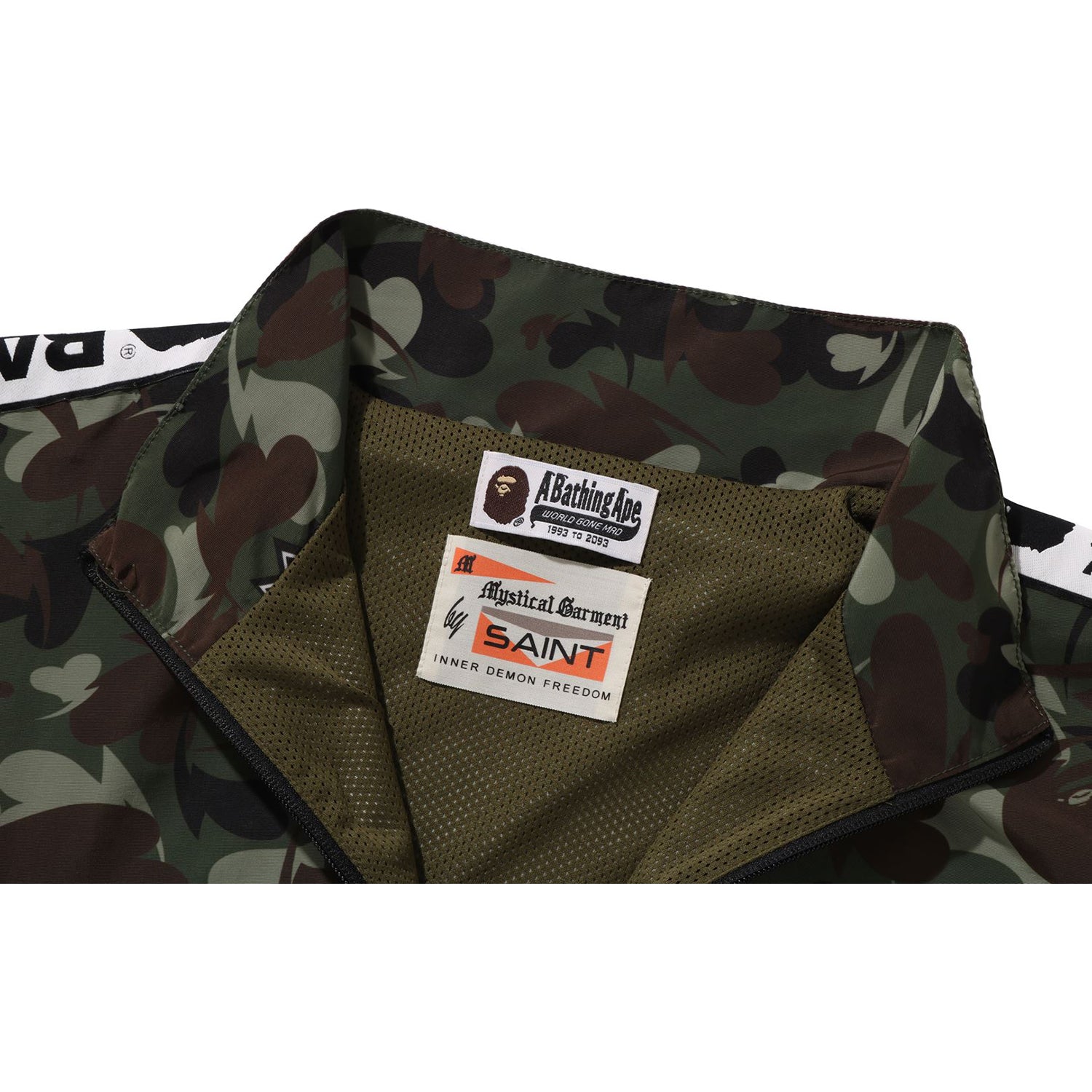 BAPE X SAINT MXXXXXX HEART CAMO TRACK JACKET MENS – us.bape.com