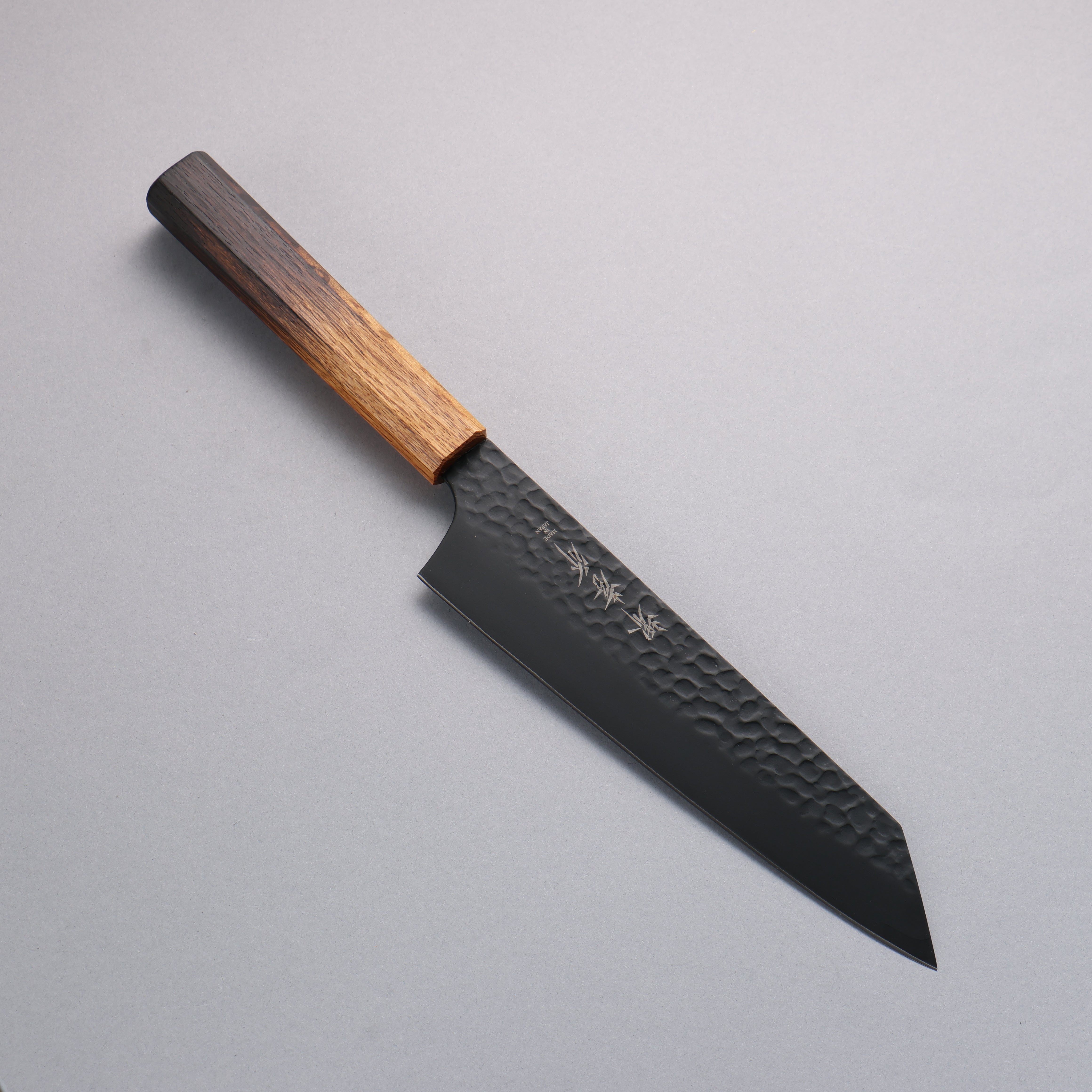 Sakai Takayuki Kurokage VG10 Hammered Teflon Coating Kiritsuke Gyuto 1