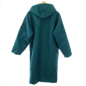 ヴィンテージ ベンチコート 裏ボア ナイロン フード アウター ロング L