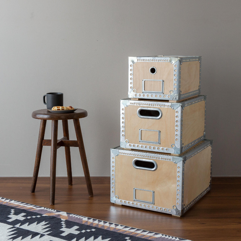 DULTON ダルトン ウッドボックスL 収納ボックス 木製 整理 収納