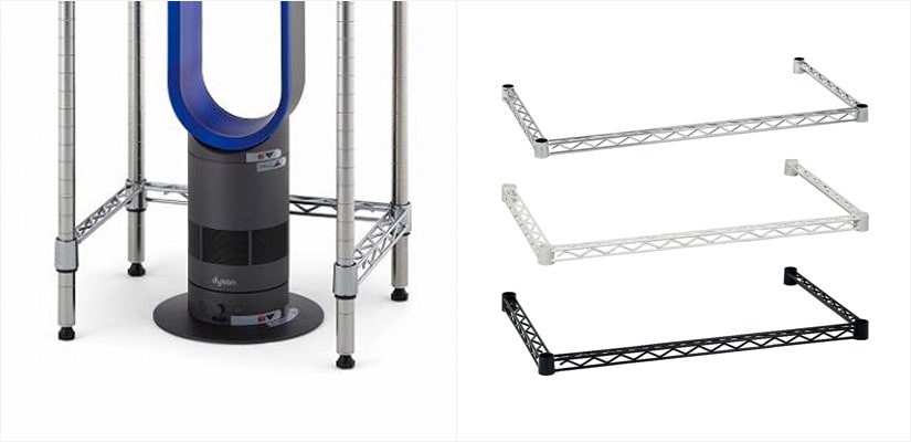 三方クロスバー ｜スチールラック・ルミナス通販専門店｜パーフェクト