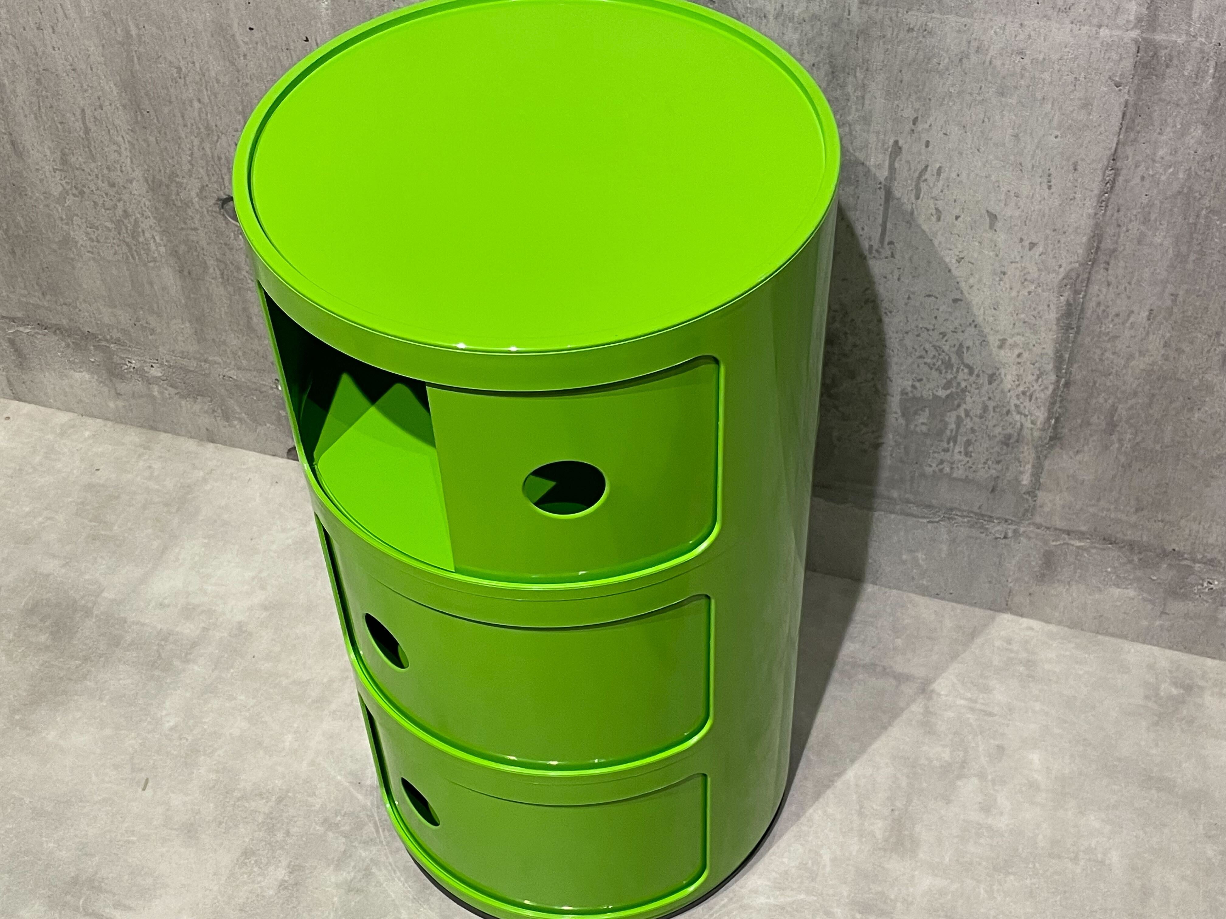 カルテル｜コンポニビリ 3段 グリーン Kartell Componibili 正規品