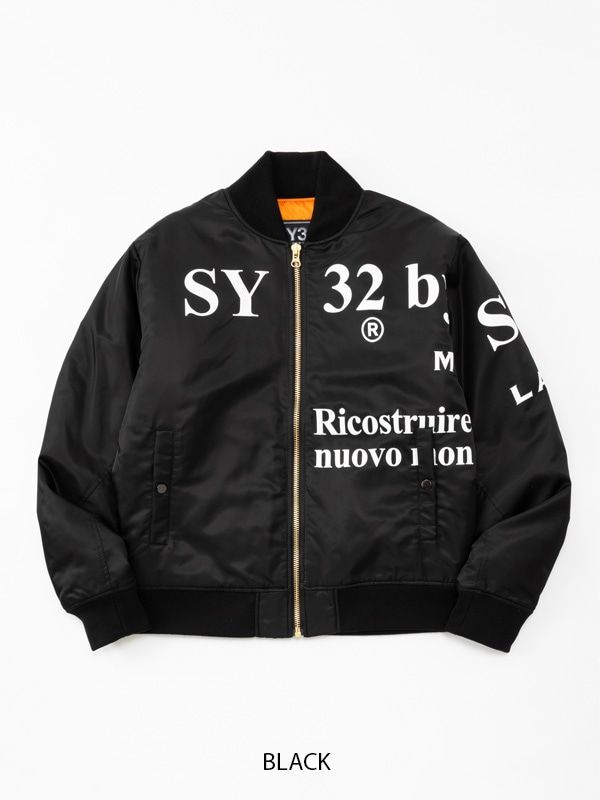 SY32 by SWEET YEARS - SEPARATE GRAPHIC MA-1 | ジャケット