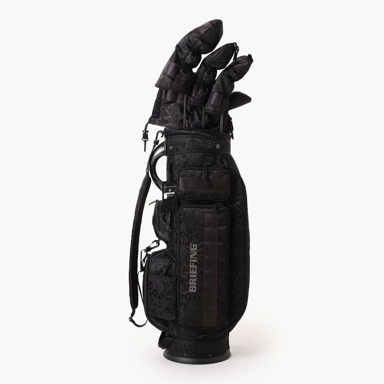 BRIEFING GOLF - CR-6 #03 LEOPARD JQ | キャディバッグ | ブラック
